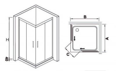 Душевой уголок 100х100 HO-31 RGW фото в интернет-магазине Русалия Душевой уголок 100х100 HO-31 RGW фото в интернет-магазине Русалия